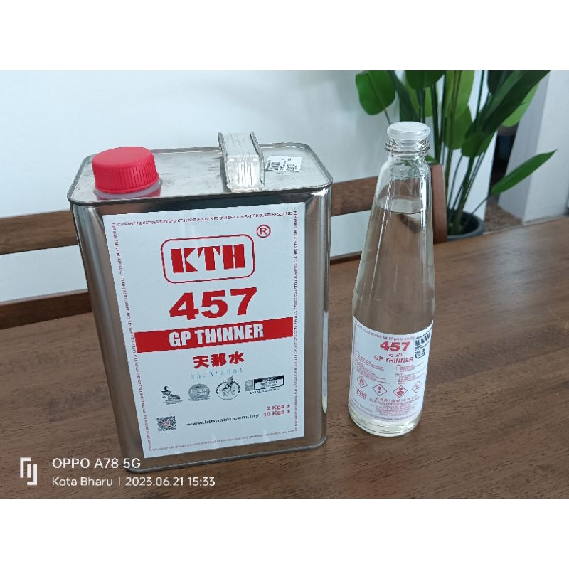 KTH THINNER GP 457 Thinner Cat Bottle Tin Shopee Malaysia