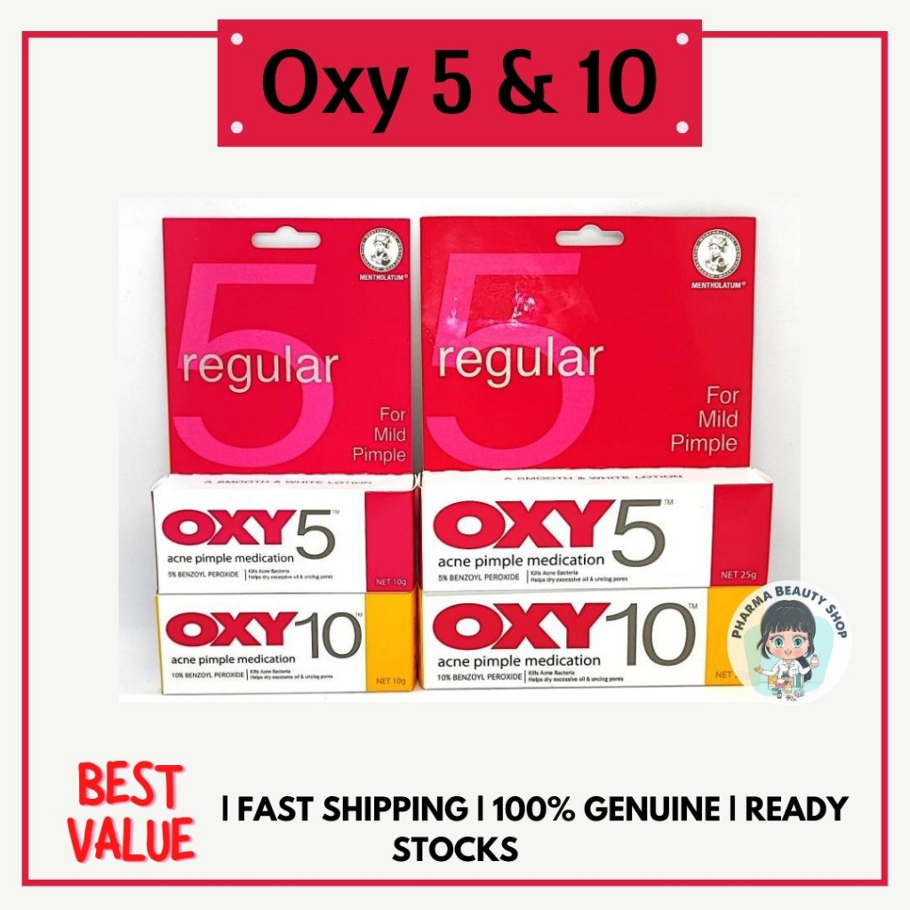 Oxy Range Anti Pimple Medication Benzoyl Peroxide Acne