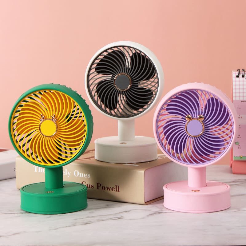 New Adjustable Mini Fan Kipas Small Cooling Handy Desk Home Office