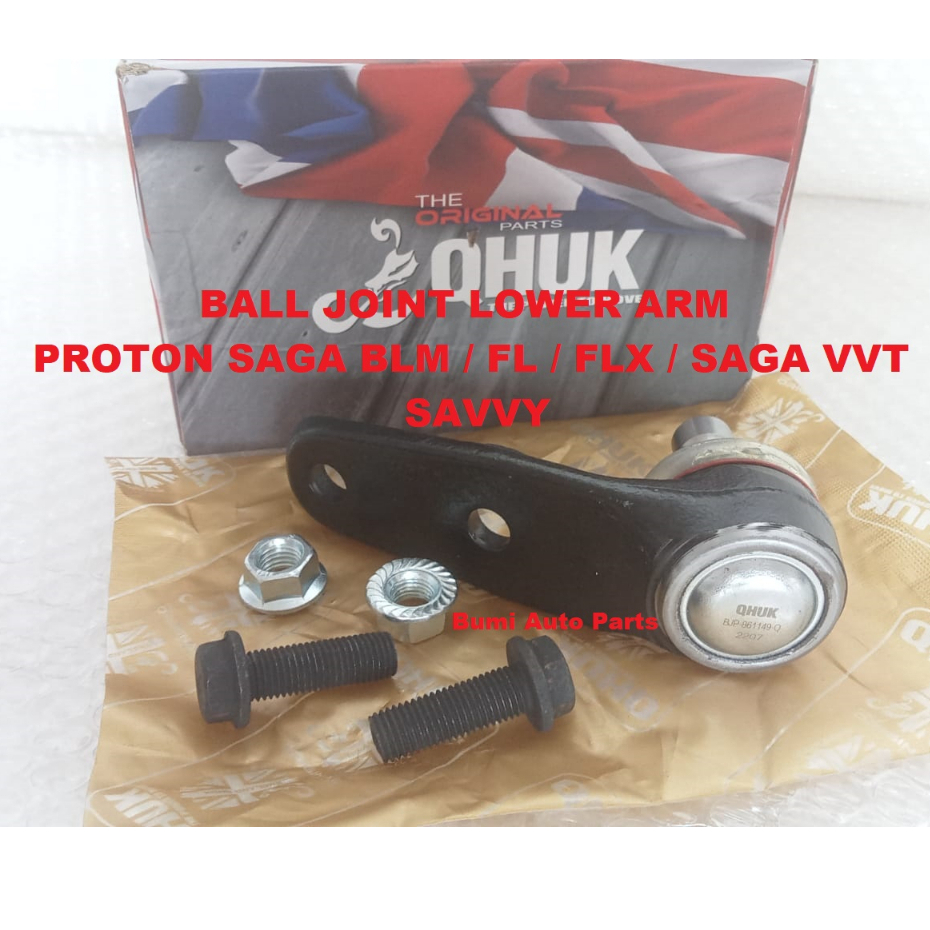 Proton Saga Blm FL FLX Saga VVT Savvy QHUK Ball Joint Lower Arm