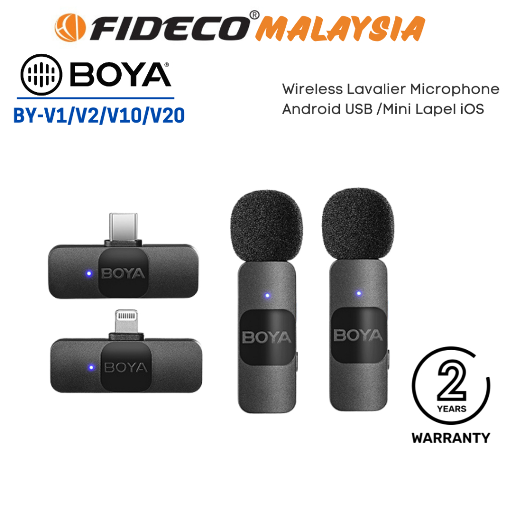 Boya By V Series Ultracompact Ghz Wireless Microphone System V V