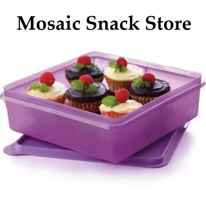 READY STOCK Tupperware Mosaic Snack Store Bekas Kuih Food Storage