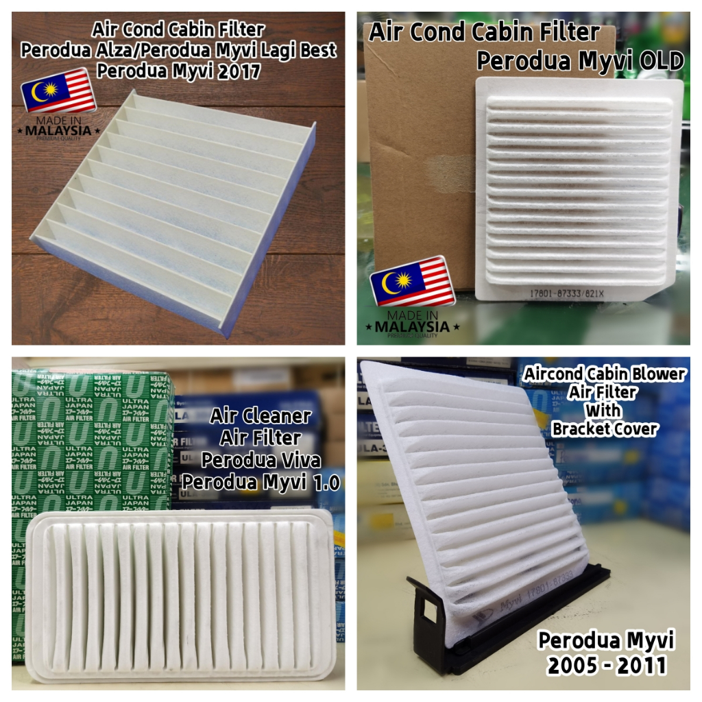 Perodua Myvi Old Myvi Lagi Best Myvi Alza Viva Air Cond Filter