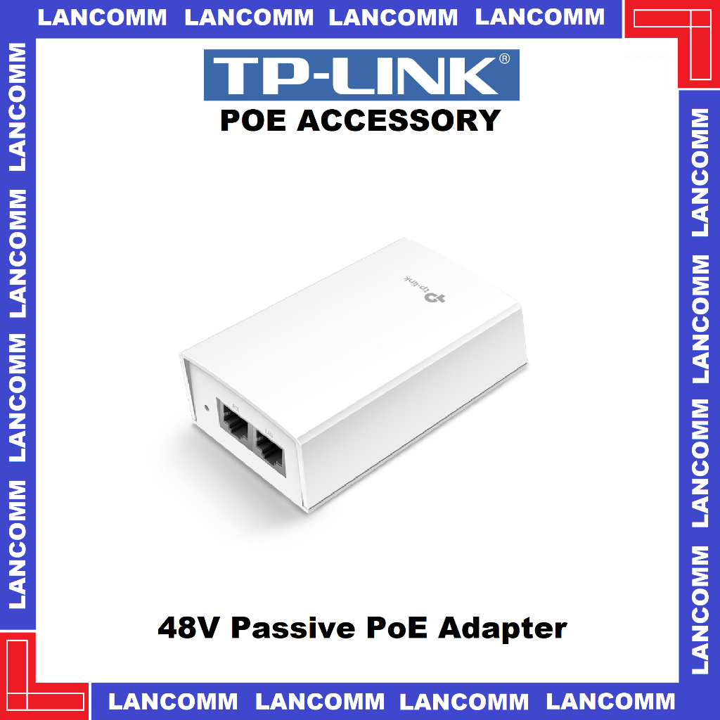 Tp Link Tl Poe G V Passive Poe Adapter Shopee Malaysia