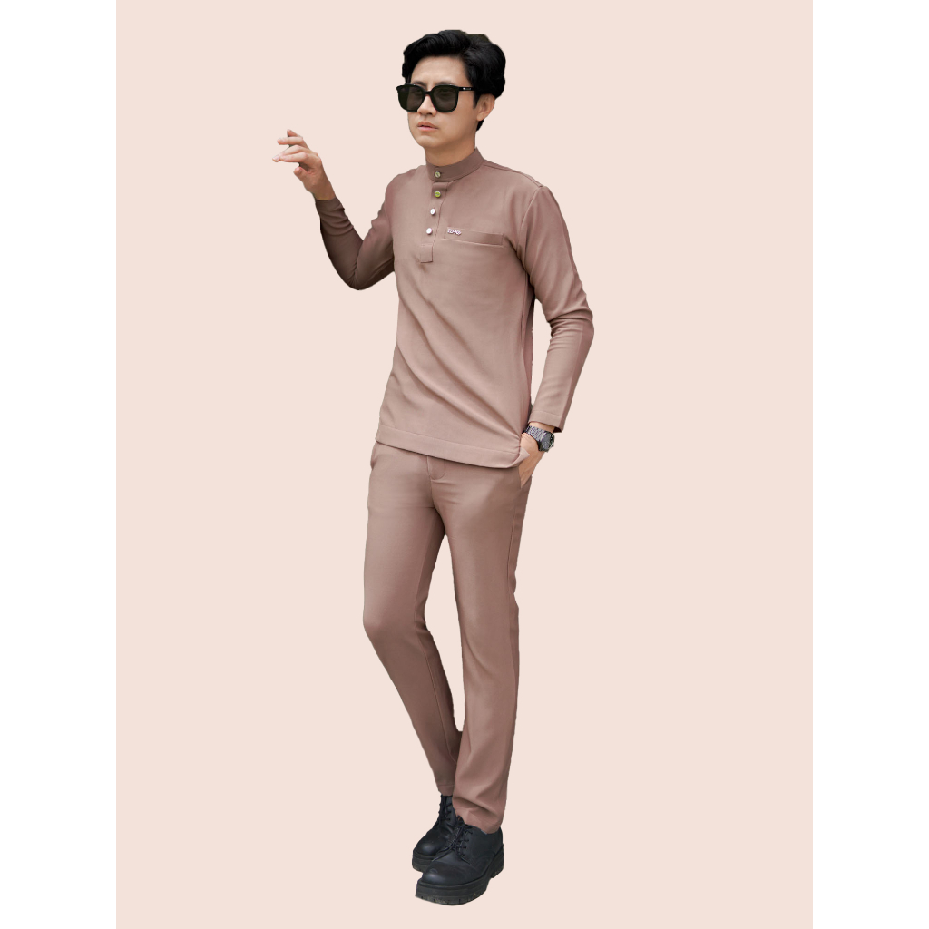 Amar Baju Melayu Nude Latte By Zefiks Shopee Malaysia
