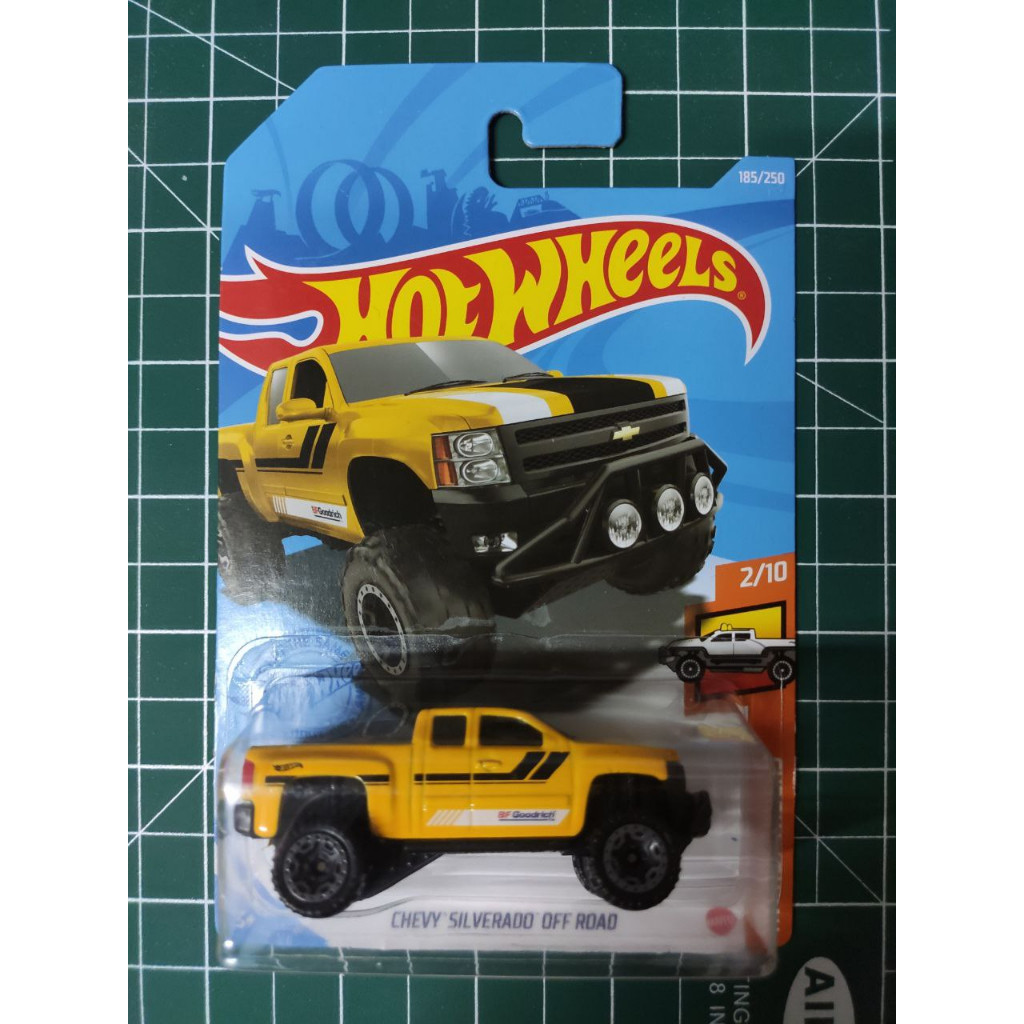 Hot Wheels Chevy Silverado Off Road Shopee Malaysia