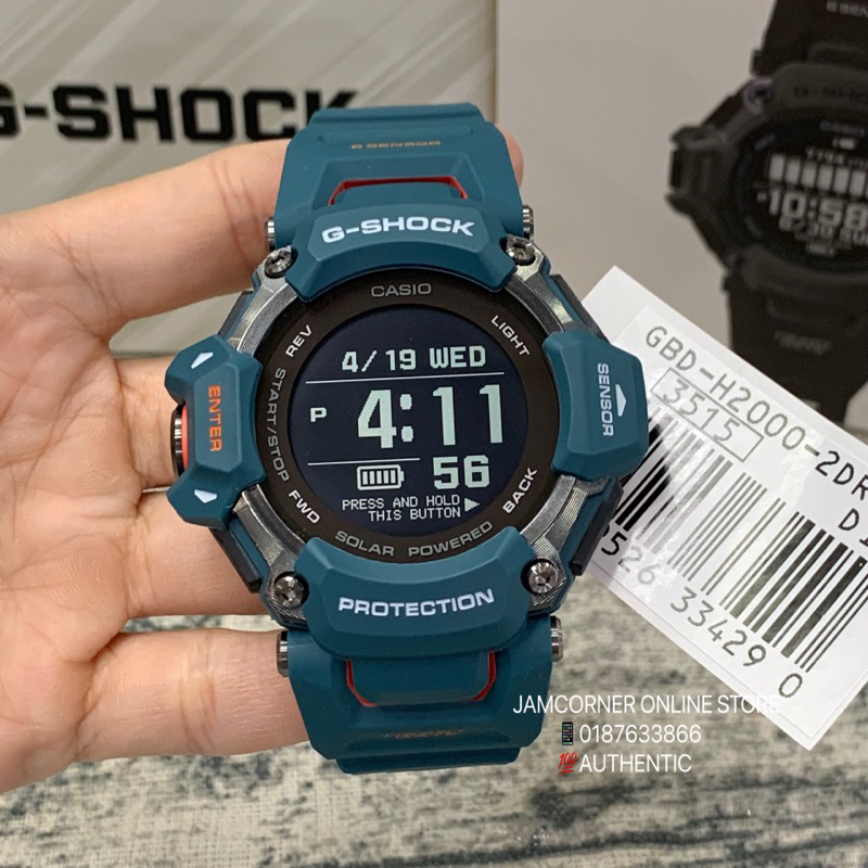 Original Casio G Shock G Squad Gbd H Series Gbd H B Gbd