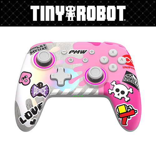 Iine Nintendo Switch Pro Controller Splatoon Pink L Shopee