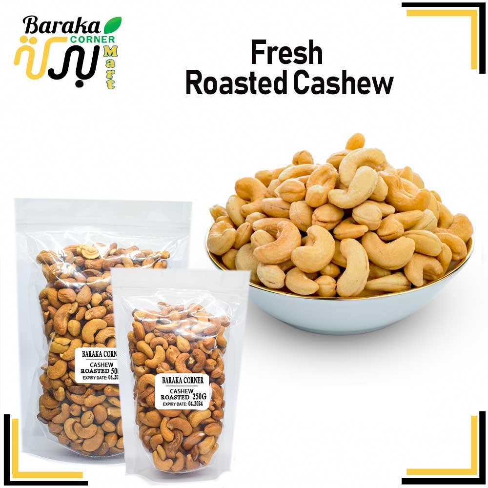 Kacang Gajus Panggang Roasted Cashew Nut Healthy Nuts 250g 500g