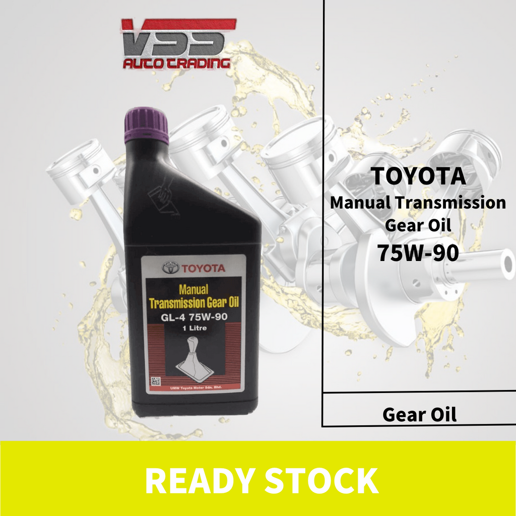 Toyota Manual Transmission Gear Oil SAE 75w90 1Litre Shopee Malaysia