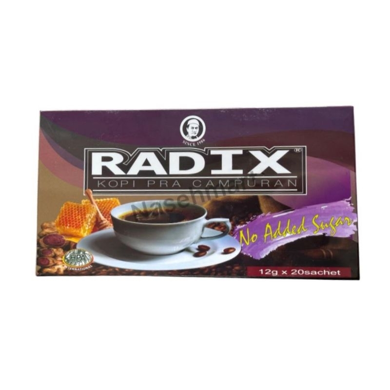 RADIX KUNYIT HITAM TANPA GULA 20 SACHET Shopee Malaysia