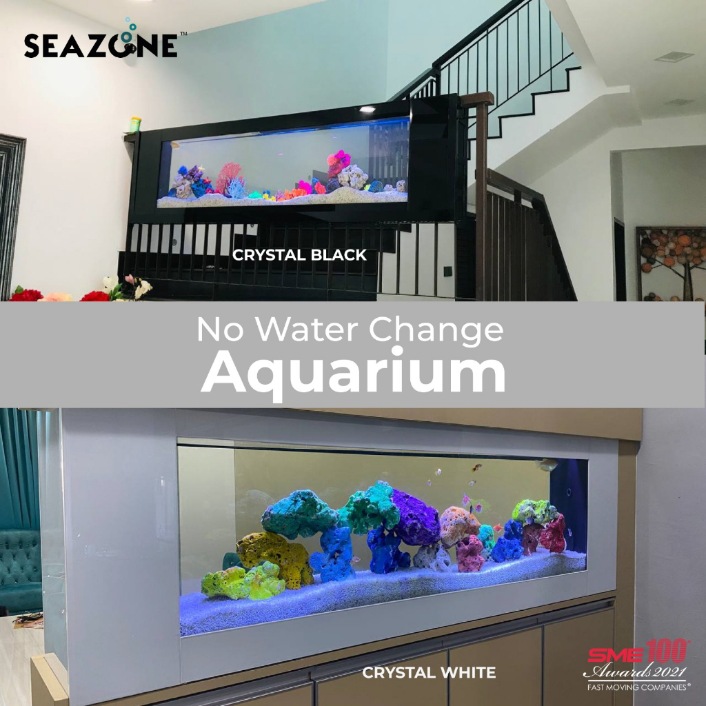 SEAZONE Aquarium See Through Series All In One Package Shopee