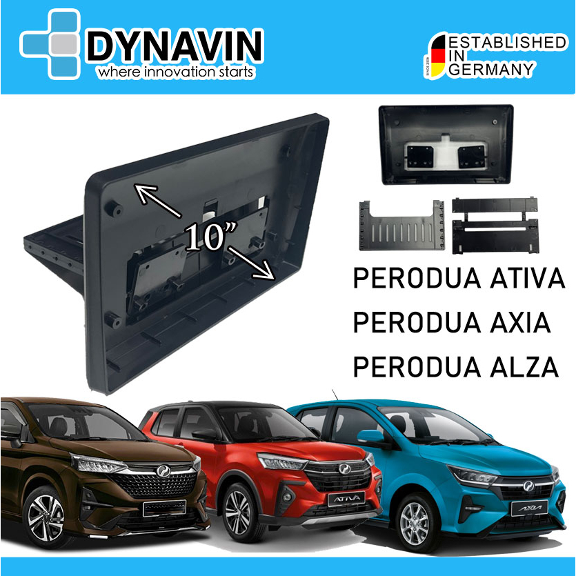 Perodua New Alza Axia Ativa Android Player Casing Inch High Spec