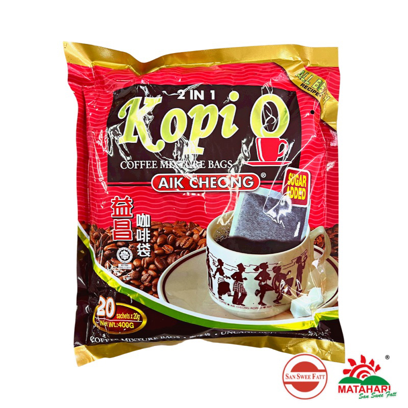 G X S Aik Cheong In Kopi O Coffee Mixture Bags Halal