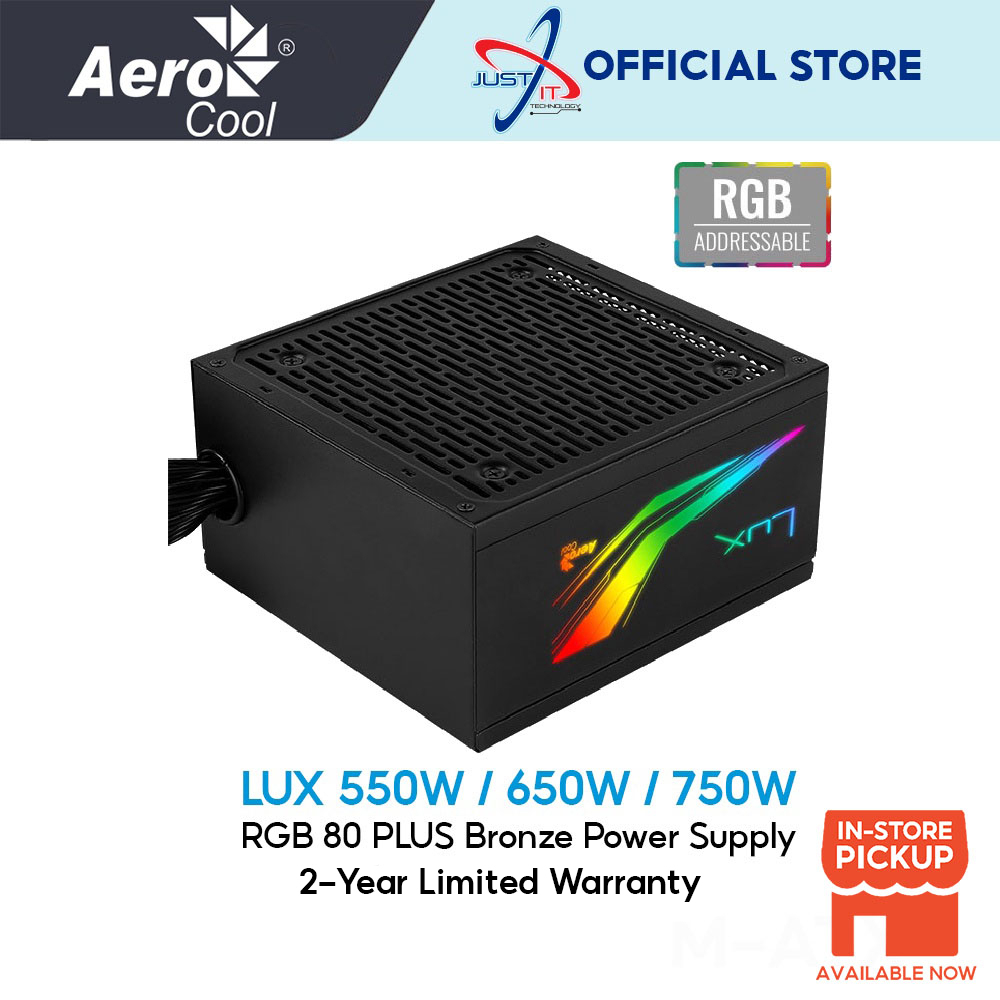 Aerocool Lux Rgb Plus Bronze Power Supply W W W