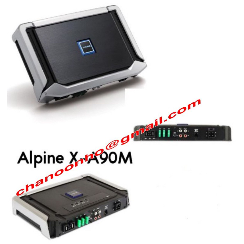 ALPINE X A90M X SERIES CLASS D MONOBLOCK CAR AMPLIFIER 1800W MAX POWER