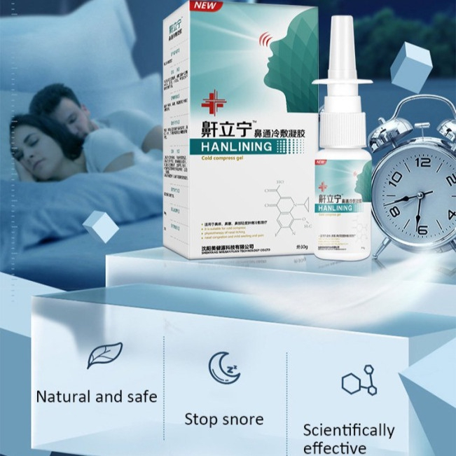 Natural Herbal Anti Snoring Spray Chronic Rhinitis Sinusitis Spray