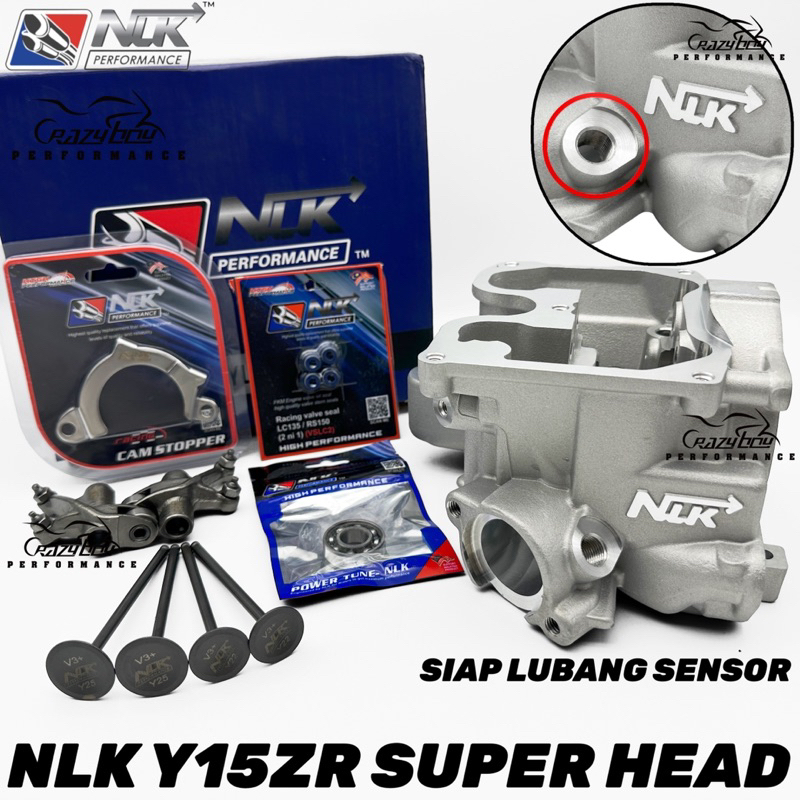 NLK PERFORMANCE SUPER HEAD CNC PORTING V3 20 23 22 25 VERSION 3 V3