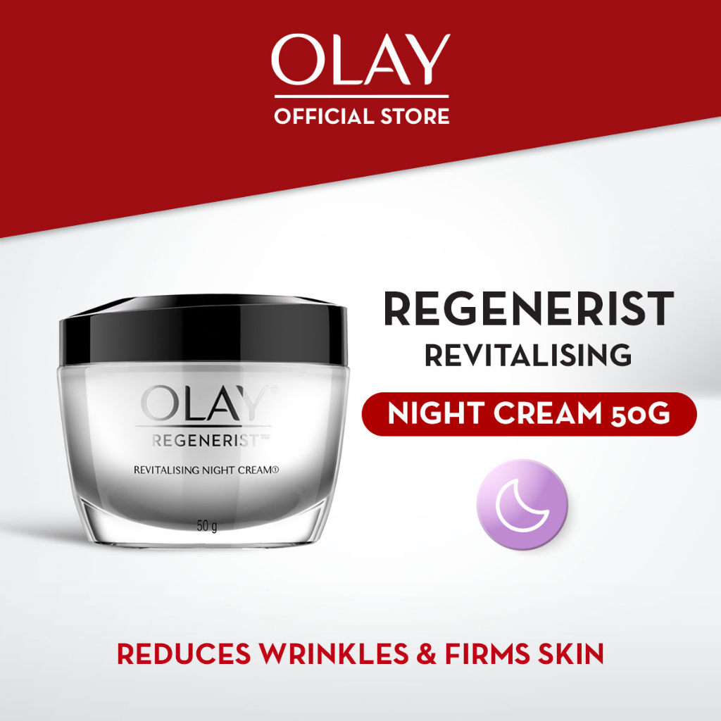 Olay Regenerist Revitalizing Night Cream G Shopee Malaysia