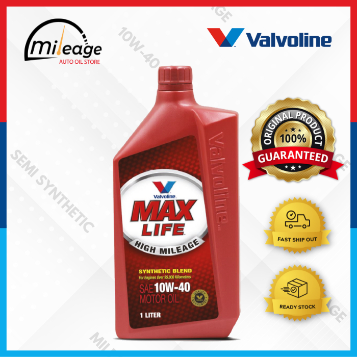 Valvoline Maxlife W L Semi Synthetic Car Engine Oil Minyak