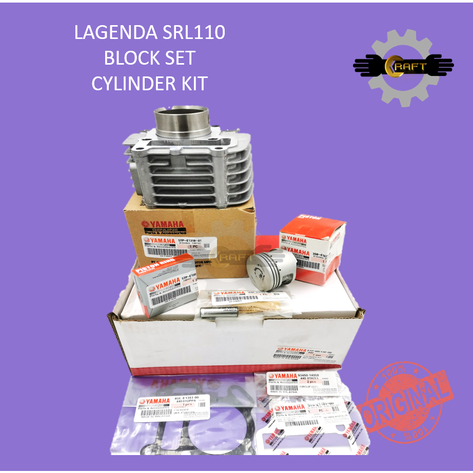 Yamaha Lagenda Srl Block Set Tp We E Blok Set Lagenda