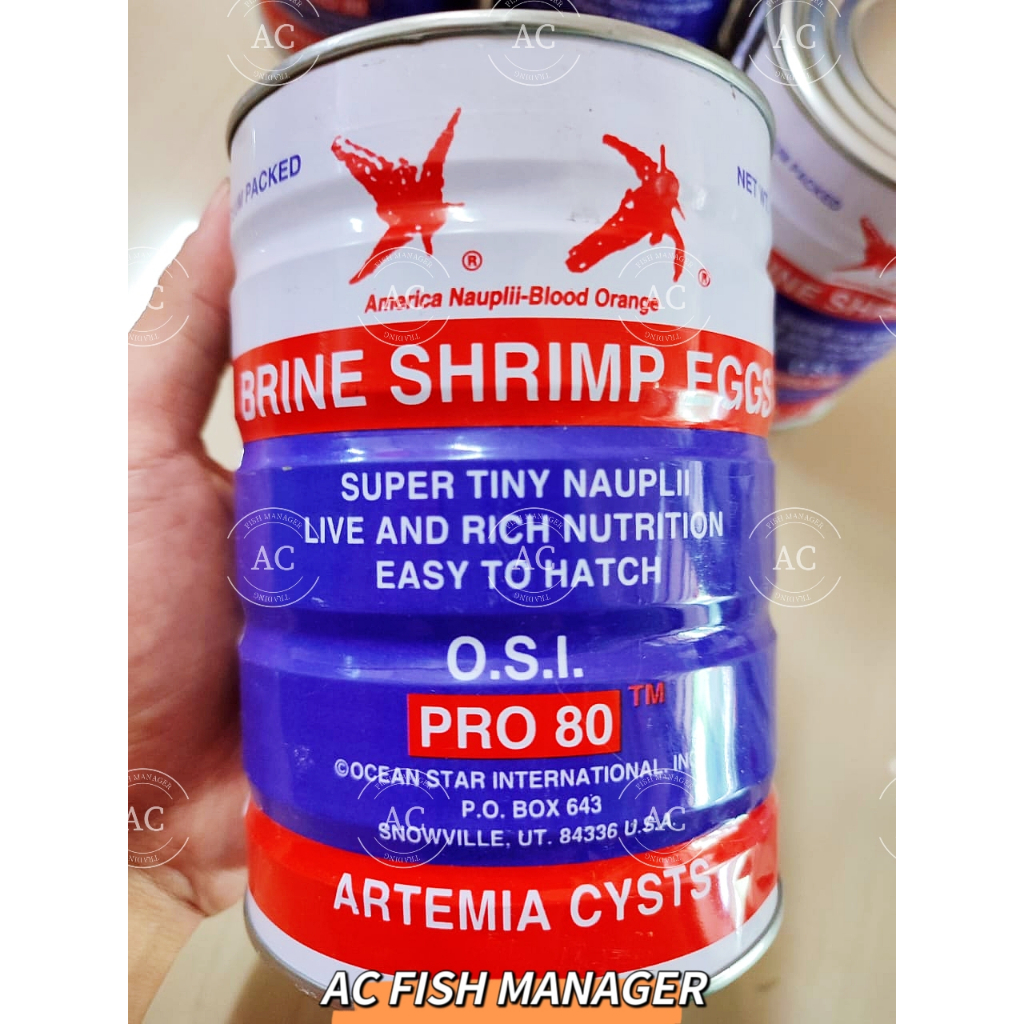 Red Jungle Brand PRO80 O S I Brine Shrimp Eggs Artemia Cysts Super