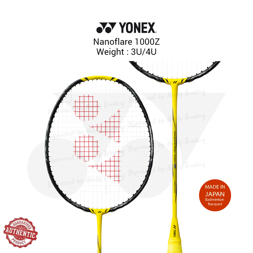 Yonex Racket Nanoflare 1000Z Lightning Yellow Made In Japan NF1000Z