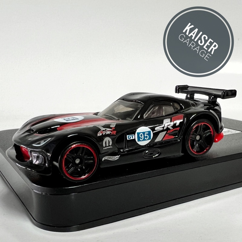Hot Wheels Loose Srt Viper Gts R Black Mopar Shopee Malaysia