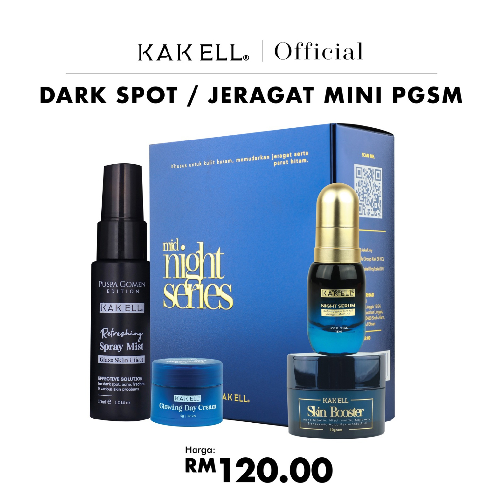 Kak Ell Set Midnight Series Lengkap Ms Raya Pgsm Shopee Malaysia