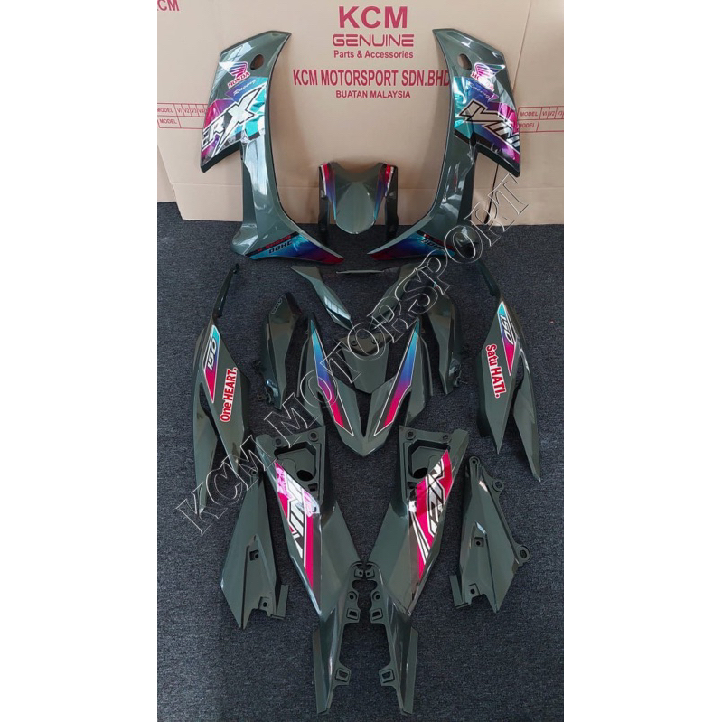 Coverset Honda Winner X Rsx Dohc Chrome Shopee Malaysia