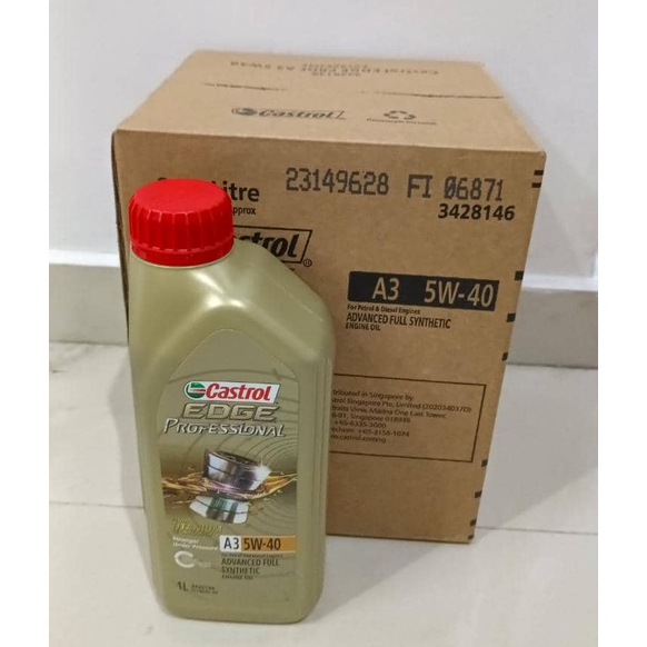 Bottle Castrol Edge Fully Syn W Sncf L Shopee Malaysia