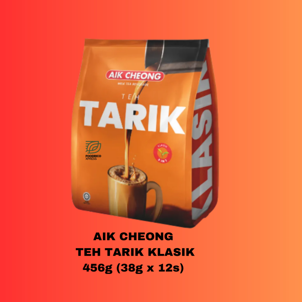 AIK CHEONG TEH TARIK KLASIK 456g 38g X 12s Shopee Malaysia