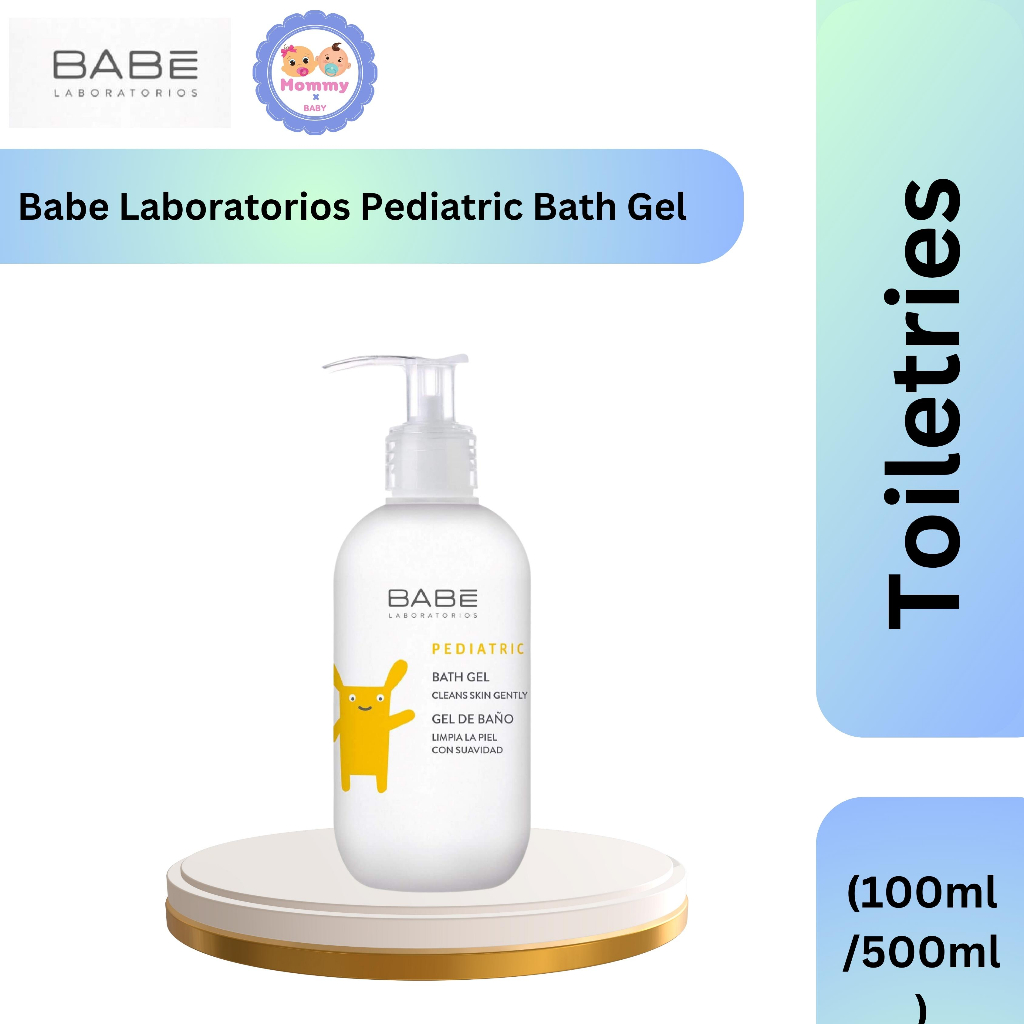 Babe Laboratorios Pediatric Bath Gel 100ml 500ml Shopee Malaysia