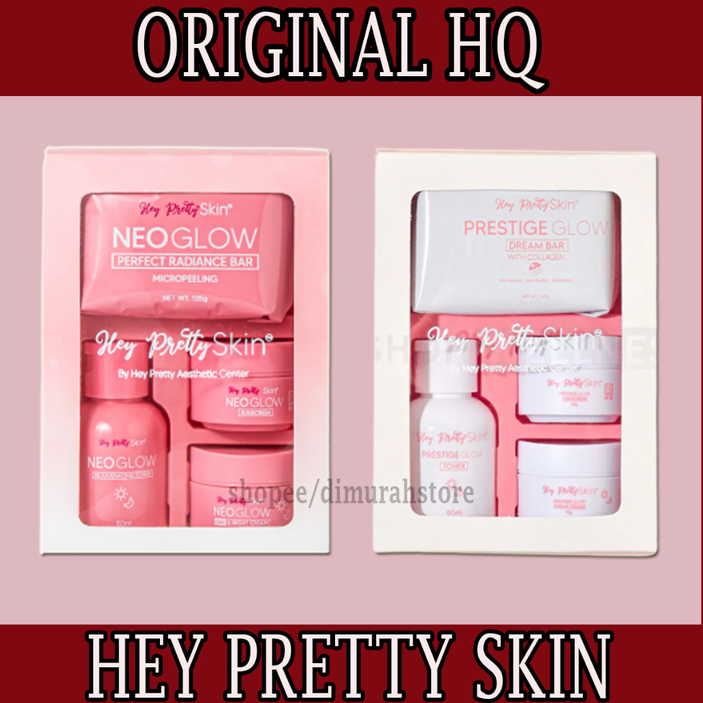 Neo Glow Skincare Hey Pretty Skin Prestige Glow Rejuvenating Set