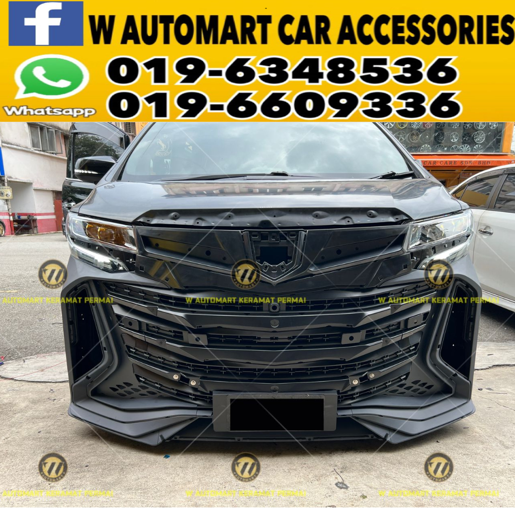 TOYOTA ALPHARD HAWK FRONT BUMPER Shopee Malaysia