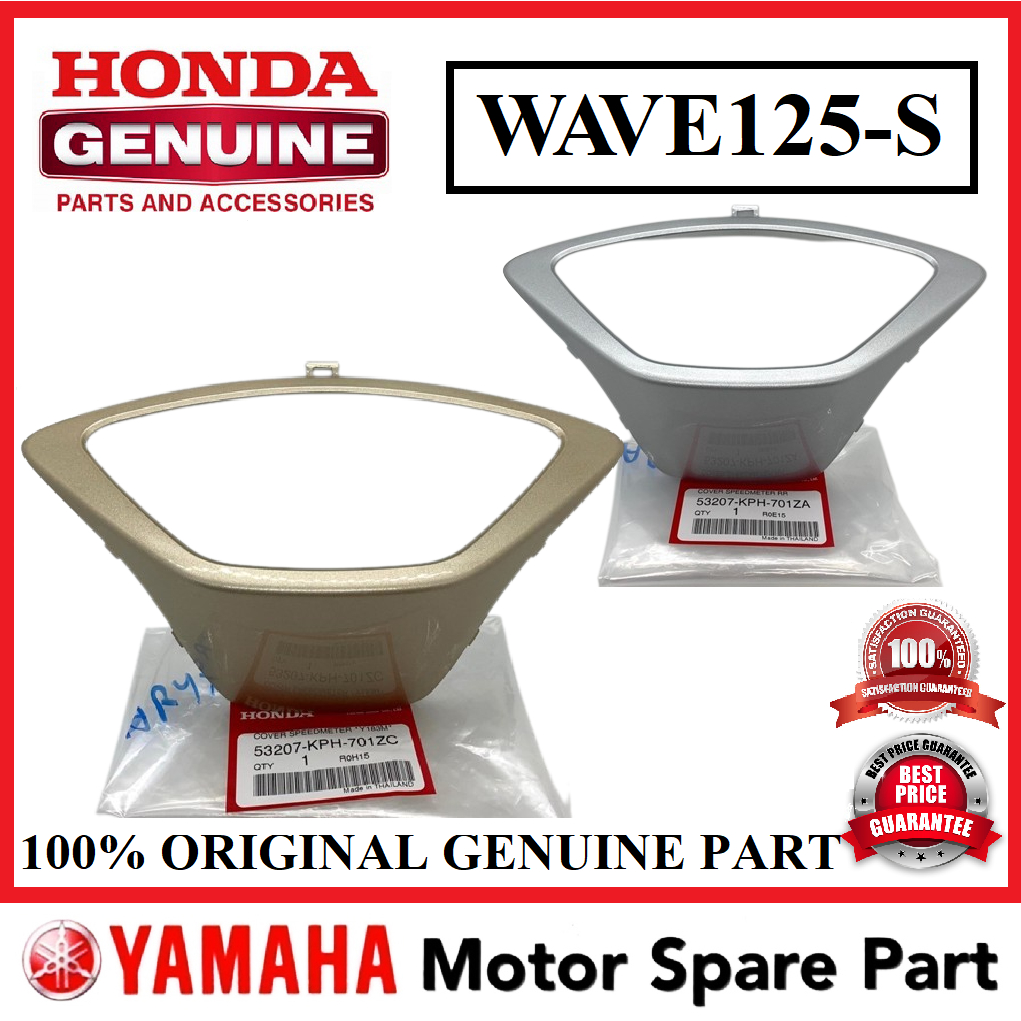 100 ORIGINAL HONDA WAVE125 S HANDLE METER TOP COVER 53207 KPH