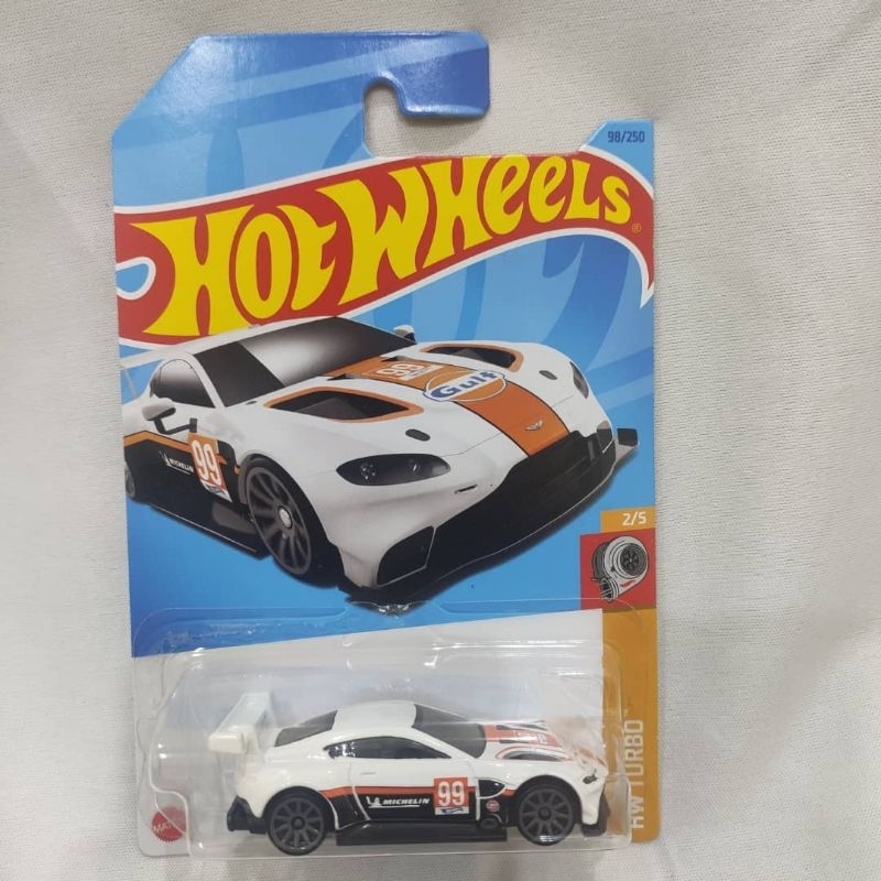 Hot Wheels Aston Martin Vantage GTE White Gulf No 99 98 250 2023