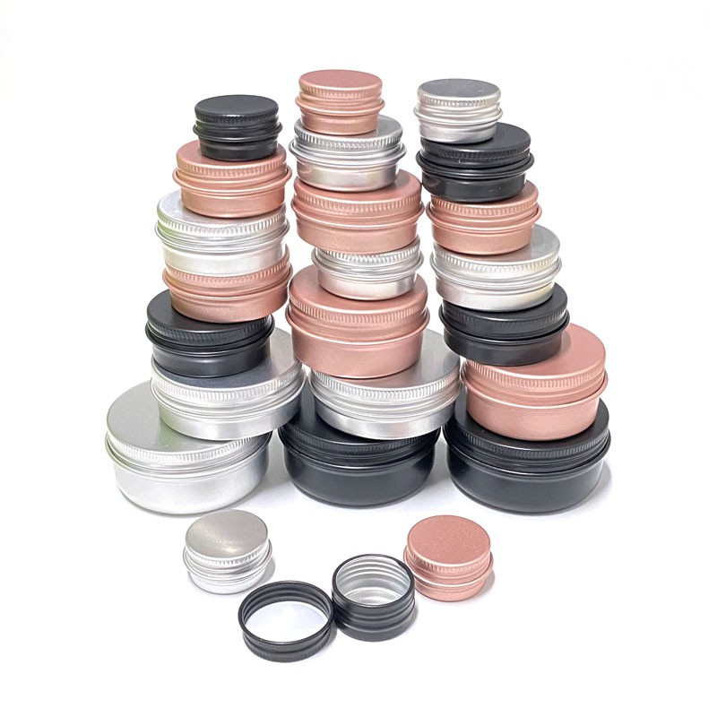 G G G G G G G Round Aluminium Wax Container Aluminium