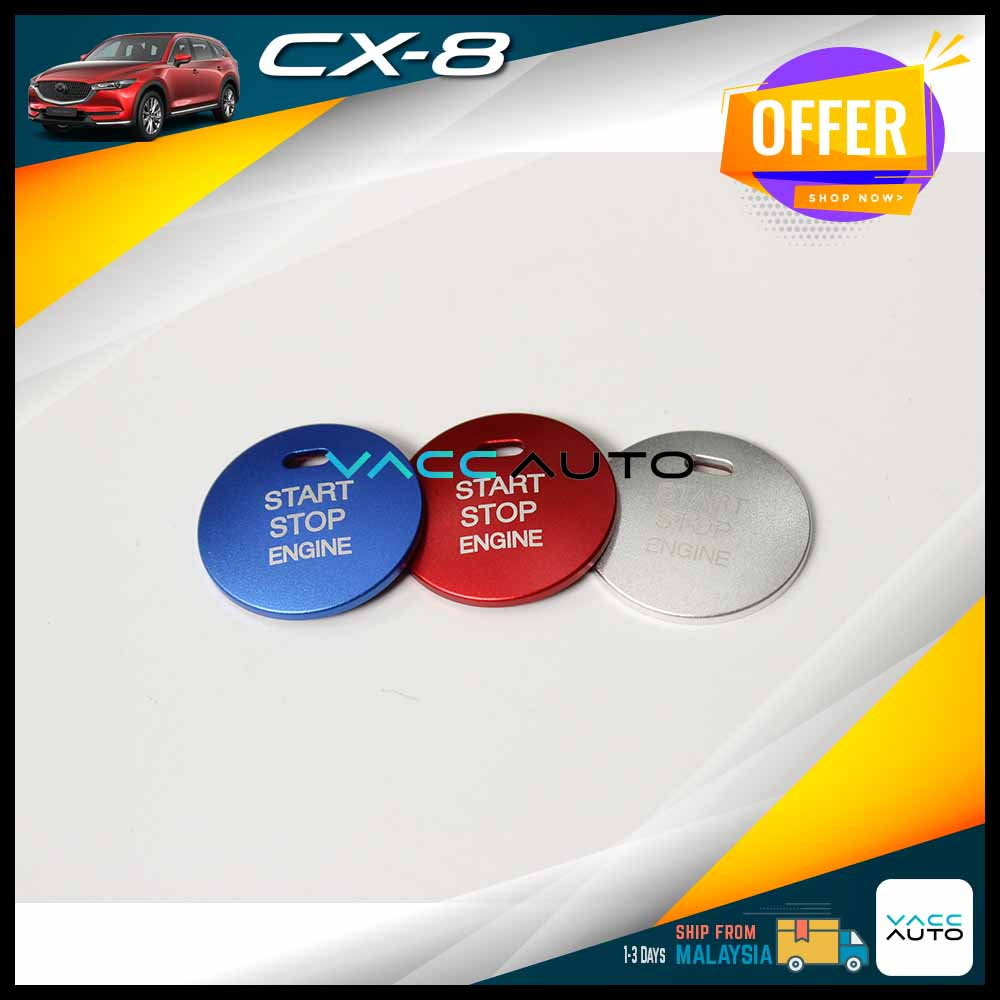 Mazda Cx Cx Kg Push Start Button Ring Cover Vacc Auto