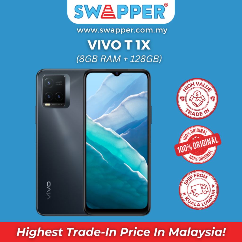 Vivo T1x 8GB 4GB Extended RAM 128GB ROM SDM 680 Processor 5000mAh