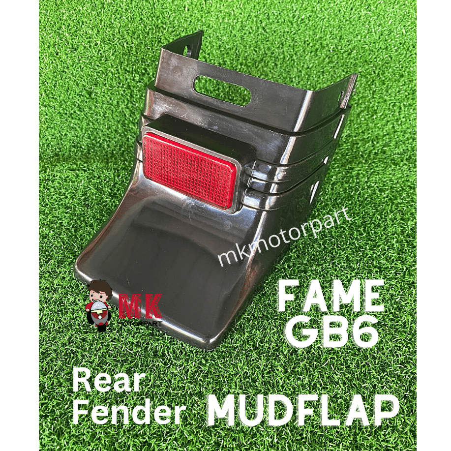 GB6 REAR Fender MUDFLAP Honda FAME Mud Flap Cover Mudguard