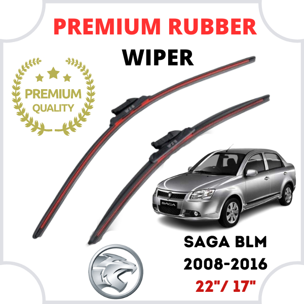 Proton Saga Blm Fl Flx Premium Quality Rubber Wiper Blade