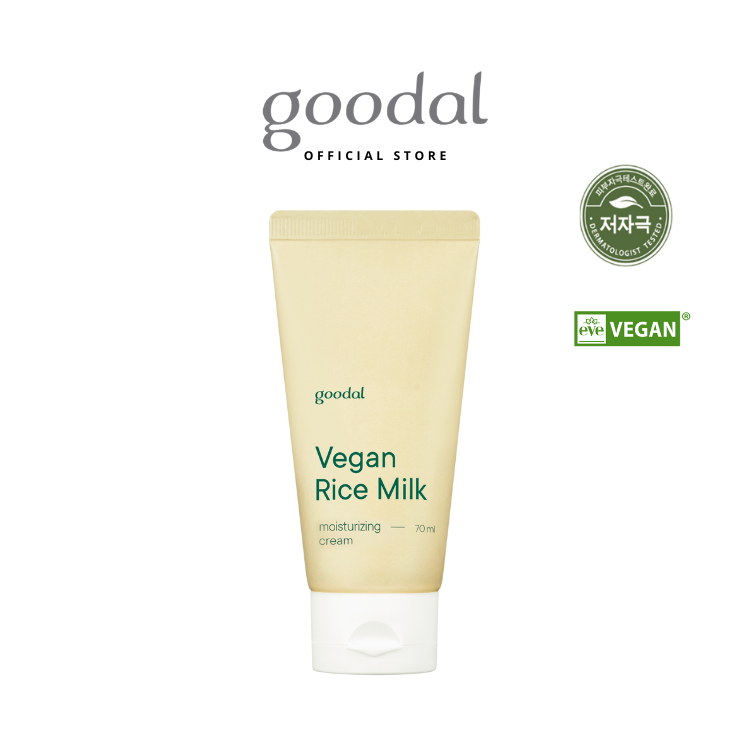 Goodal Official Vegan Rice Milk Moisturizing Cream Ml Shopee Malaysia