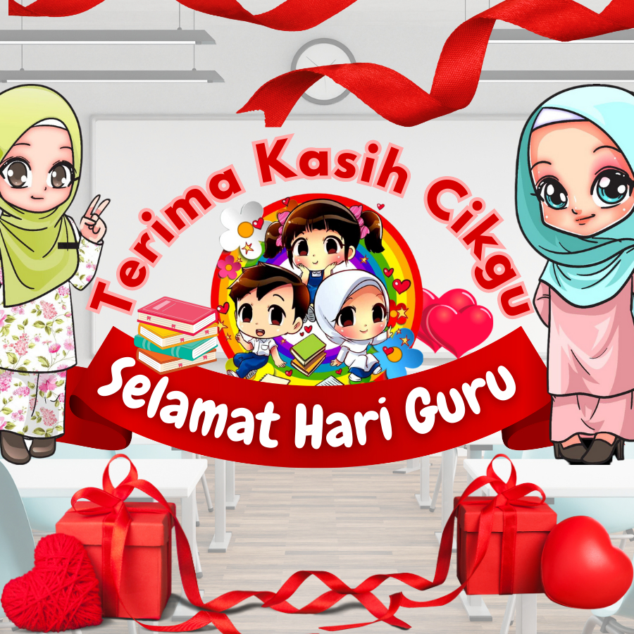 Hadiah Hari Guru Terima Kasih Cikgu Teacher S Gift Sempena Selamat Hari