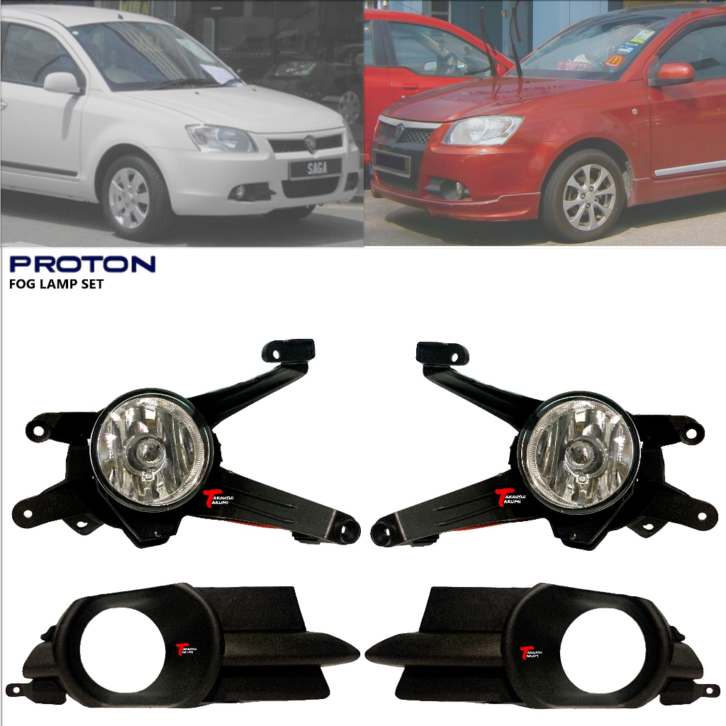 Proton Saga Blm Se Front Bumper Lower Fog Lamp Lights Lampu