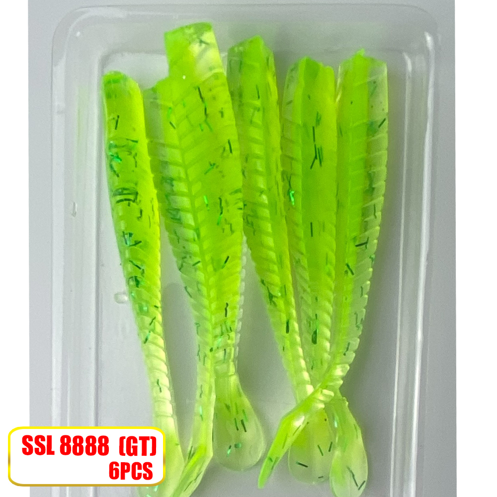 Shinju Soft Bait Soft Lure Plastik Umpan Siakap Haruan Fishing Soft