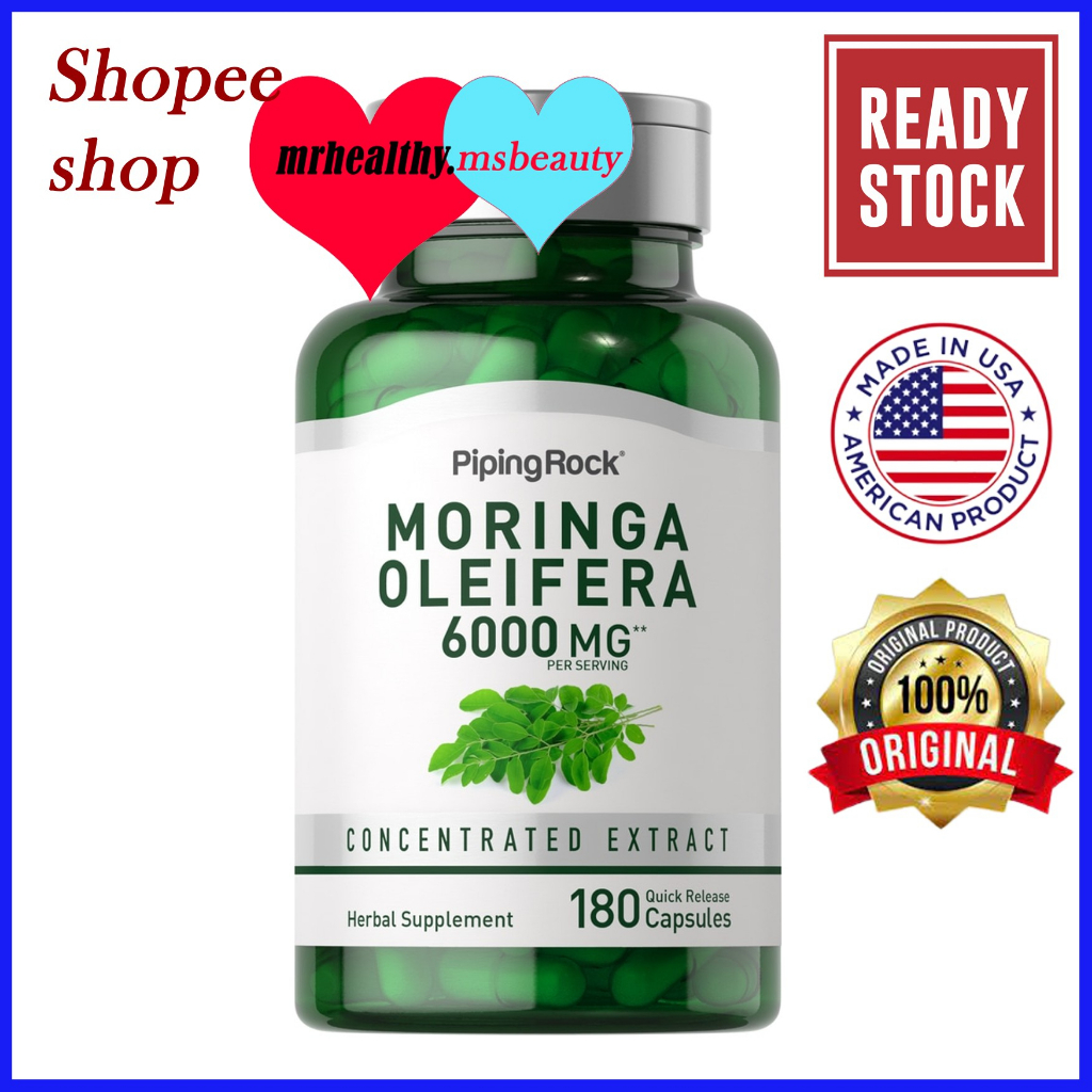 Pipingrock Moringa Oleifera Mg Per Serving Capsules