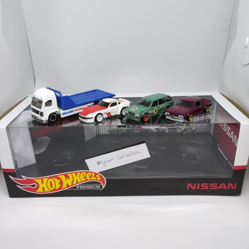 2020 Hot Wheels Premium Nissan Garage Box Set Shopee Malaysia