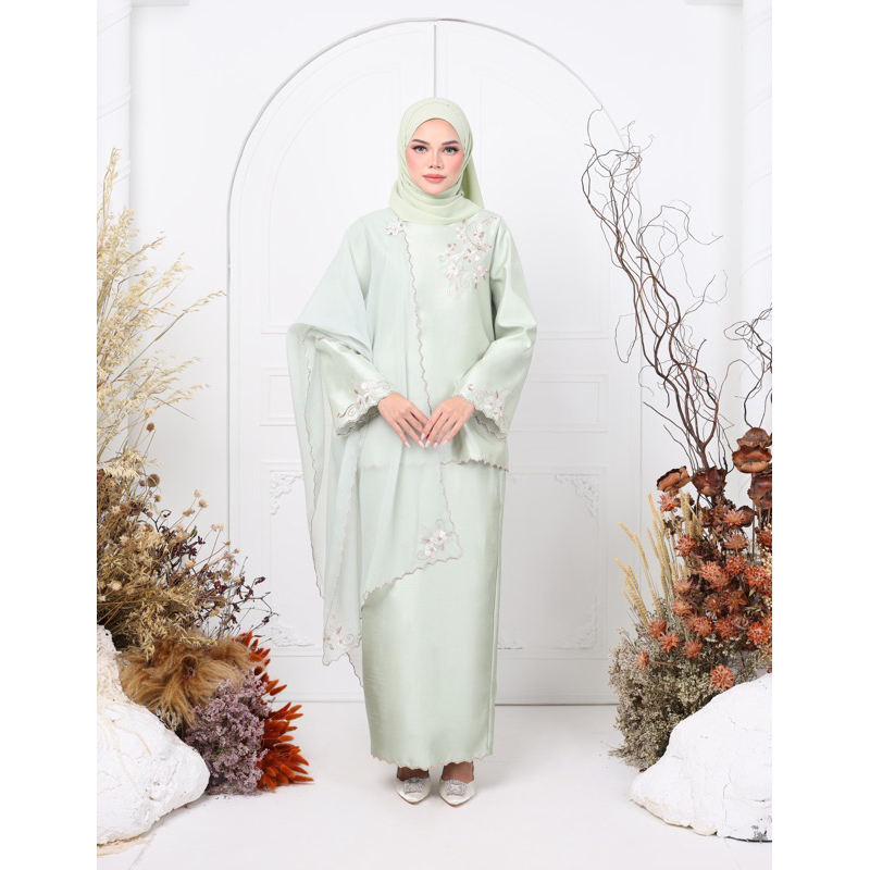 Hawa Kurung Hijabistahub Wawa Zainal X Hijabistahub Baju Raya Wawa