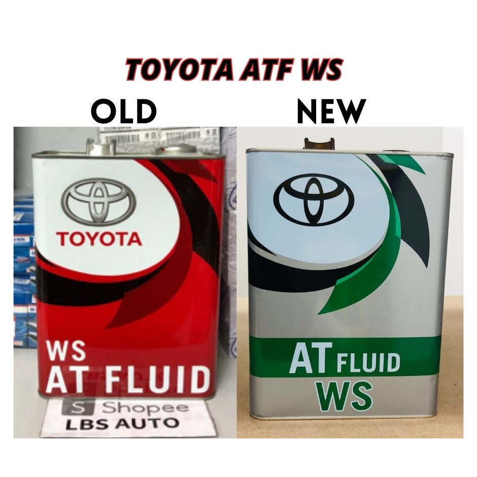 Toyota Minyak Gearbox Auto Ws At Atf Liter Automatic Transmission